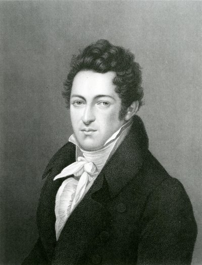 Porträt von Lucas Alamán (1792-1853) von Unbekannt Unbekannt